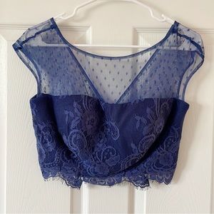 Sherri Hill 50334 Stylish Lace Illusion Top, 4